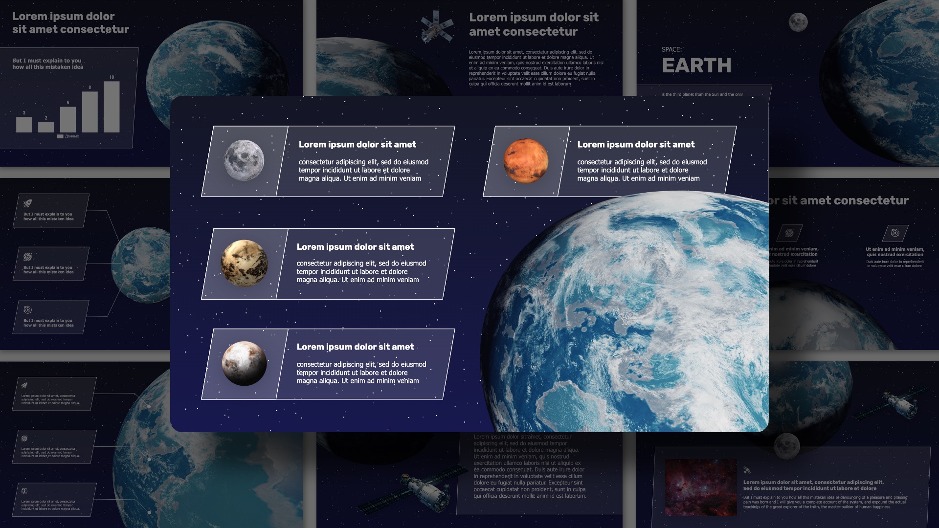 Presentation-template-Space: Earth