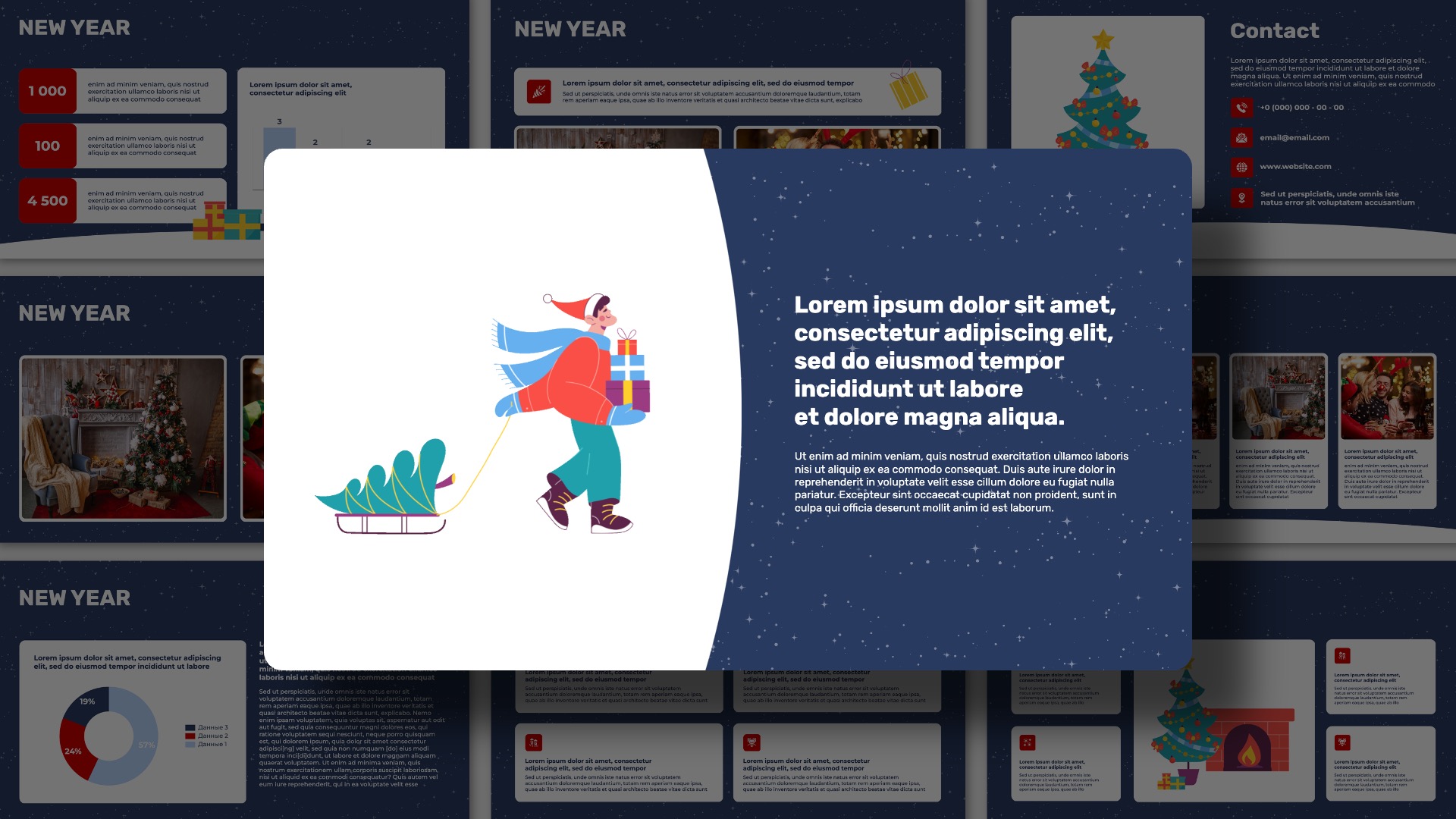 Presentation-template-Happy New Year 