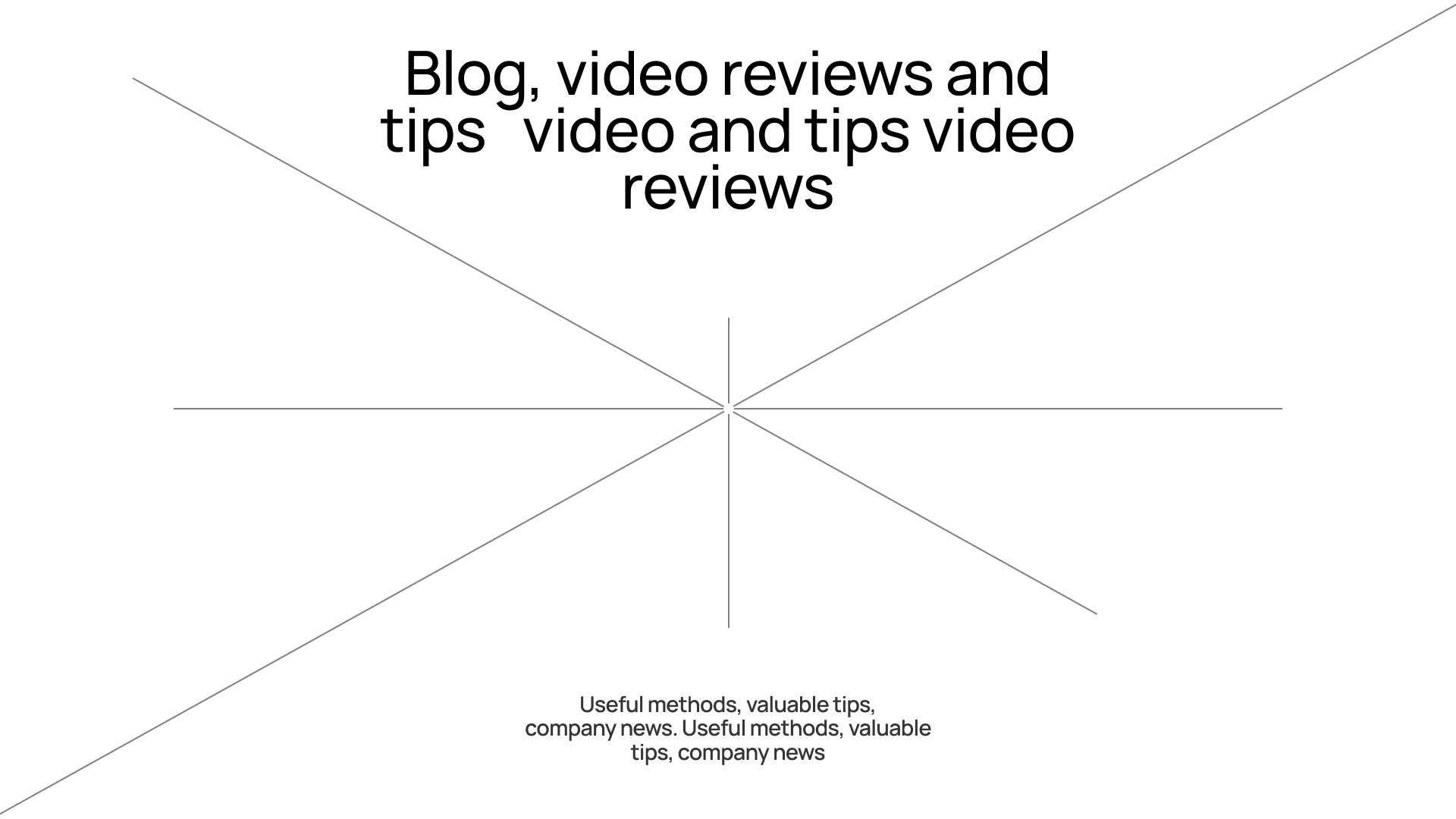 Presentation-template-Белый модерн